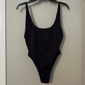 SKIMS Black One Piece Swimsuit
